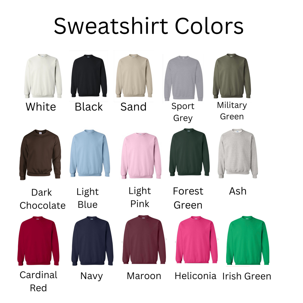 Funny Christmas Embroidered Sweatshirt