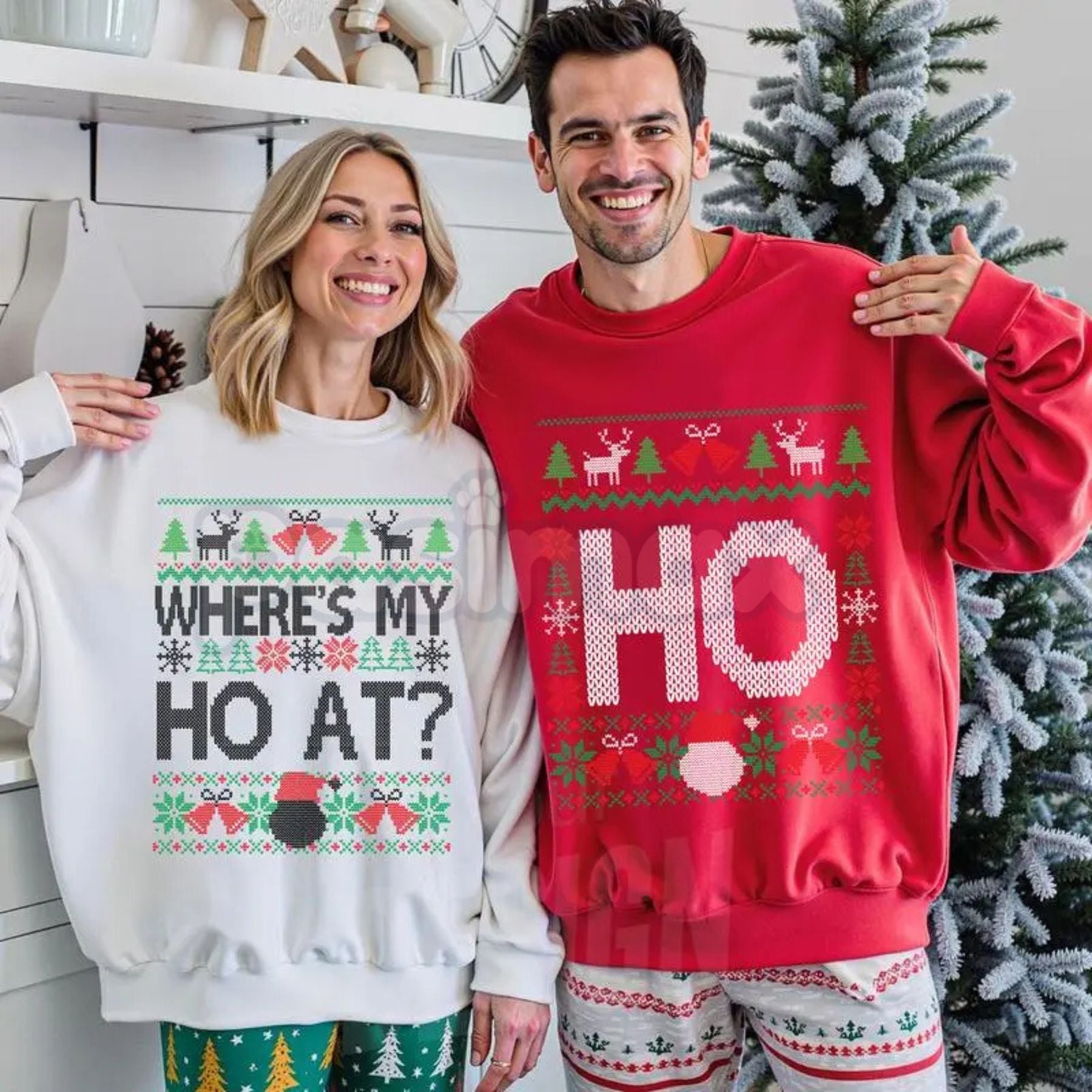 Cheeky Christmas Sweatshirt